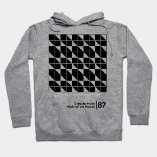 Music for the Masses - Minimal Style Graphic Artwork Hoodie